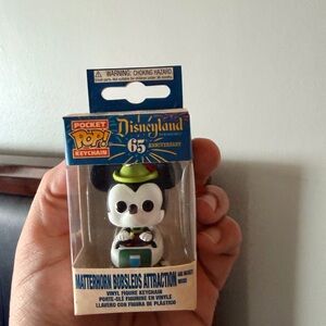 Disney 65th Anniversary Matterhorn Bobsleds Keychain